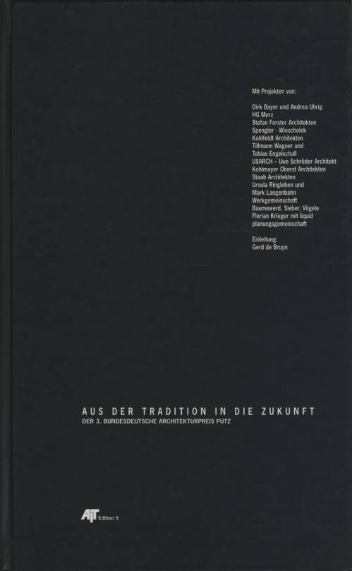 3. Bundesdeutscher Architekturpreis Putz 2004
