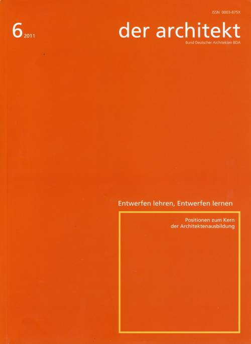 der architekt 6/2011